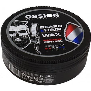 OSSION BEARD AND HAIR CREAM MATTE WAX 175 ML - Barber Products