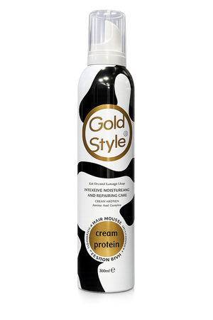 Gold Style Milk Protein Hair Mousse 200 ml - Hairwaxshop