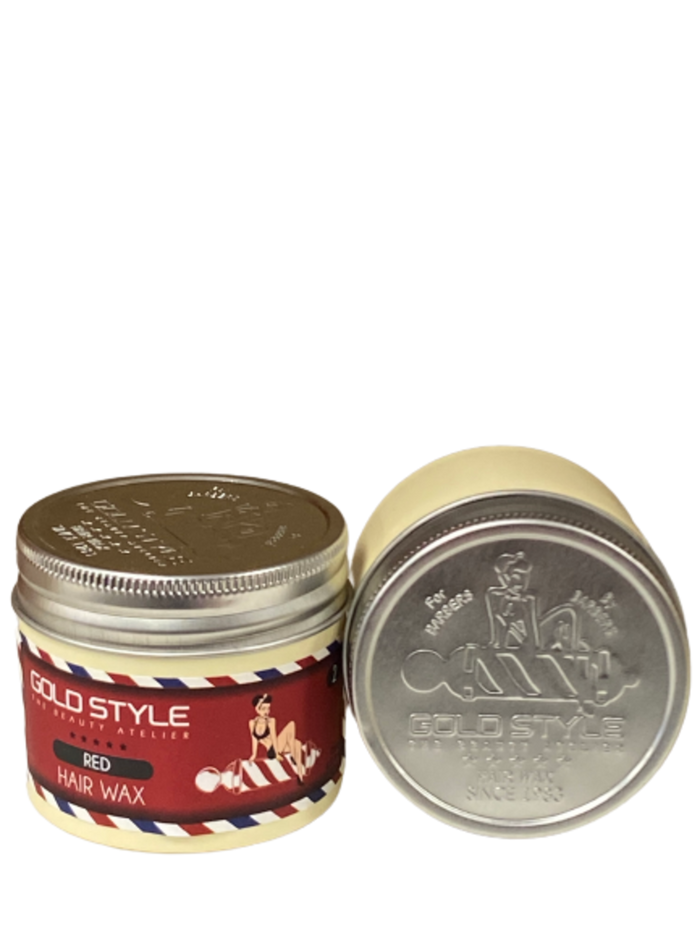 Gold Style 02 Red Hair Styling Wax 125 ml