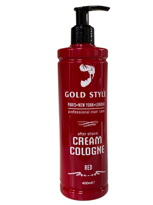 Gold Style After Shave Cream Cologne Red 400 ml