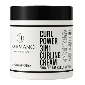 Hairmano Curl Power 3 in 1 Curling Cream 250 ml