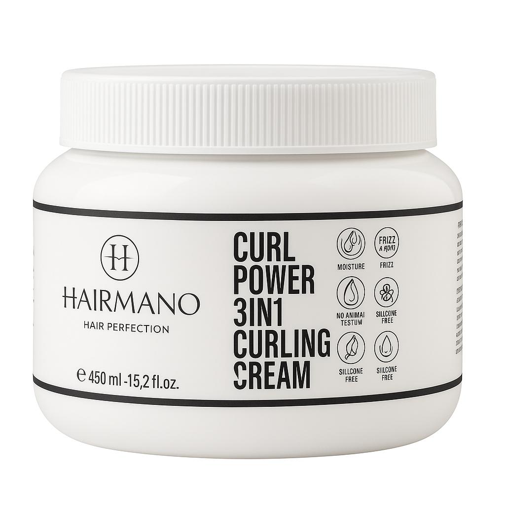 Hairmano Curl Power 3 in 1 Curling Cream 450 ml