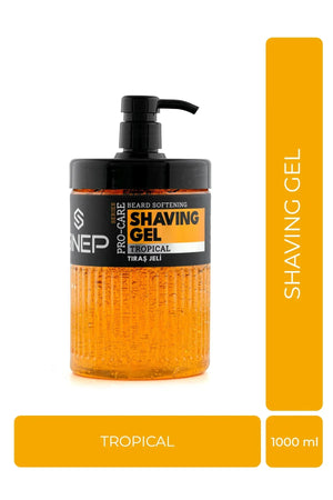 SINEP BEARD SOFTNENING SHAVING GEL TROPICAL 1000 ML - Hairwaxshop