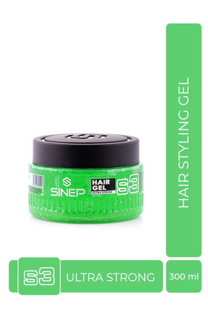 SINEP HAIR GEL ULTRA STRONG S3 300 ML - Hairwaxshop