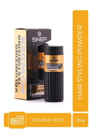 SINEP Powder Wax Extreme Hold Gold – Maximum Hold Matte Effect S5 (20g) - Hairwaxshop
