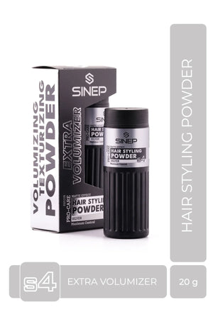 SINEP POWDER WAX SILVER MATTE EFFECT EXTRA VOLUMIZER S4 50 G - Hairwaxshop