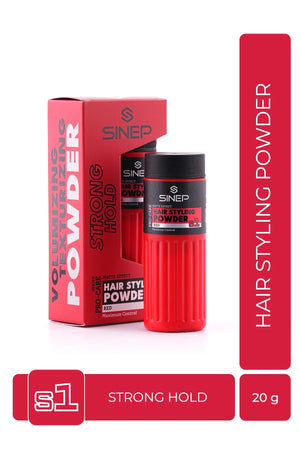SINEP POWDER WAX STRONG HOLD RED MAXIMUM CONTROL S1 50G - Hairwaxshop