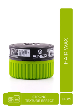 Sinep Aqua Hair Wax Strong Texture Effect S8 Matte 150 ml - Hairwaxshop