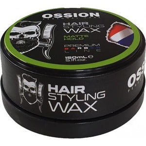 OSSION HAIR STYLING WAX MATTE HOLD 150 ML - Barber Products