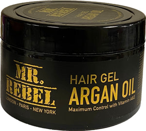 Mr. Rebel Hair Gel Argan Oil 450 ml - Barber Products
