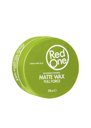 Red One Matte Wax Full Force Green 150 ml - Barber Products