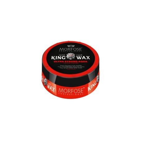 Morfose Wise Hair King Wax Ultra Strong Aqua 175 ml