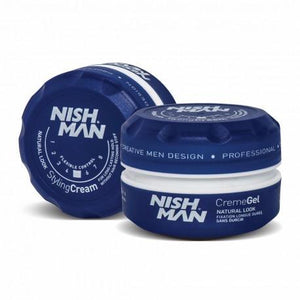 Nish Man Creme Gel Natural Look 150 ml - Barber Products