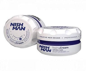 Nishman Natural Look Styling Cream 150 ml - Barber Products