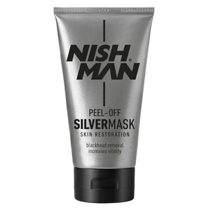 Nishman Peel-off Silver Mask 150 ML - Barber Products