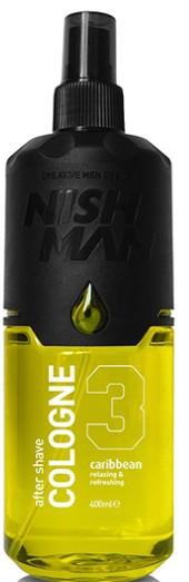 NISHMAN After Shave Cologne 03 Caribbean 400 ml - Barber Products