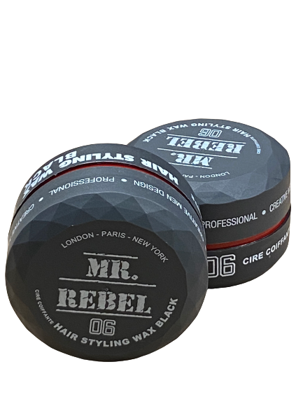 Mr. Rebel 06 Hair Styling Wax Black 150 ml